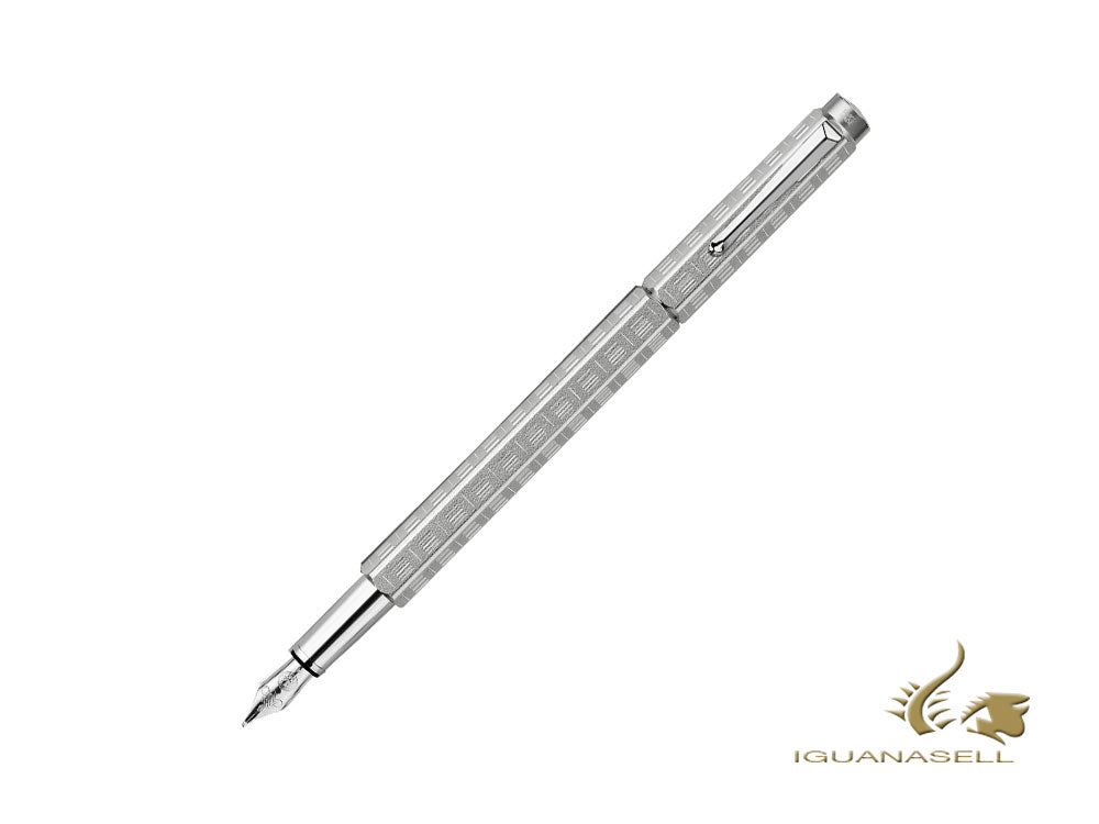 Stylo plume Caran d´Ache Ecridor Variation, palladium, argent, 958.347