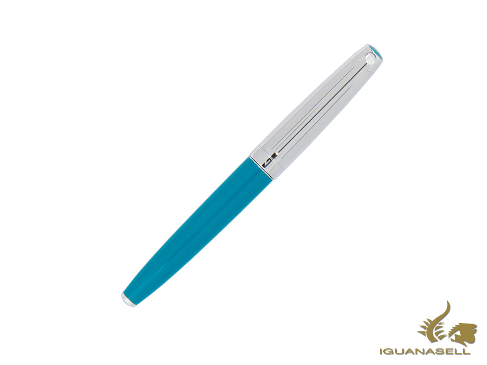 Caran d´Ache Léman Bicolor Turquoise Fountain Pen, Lacquer, 4799.171