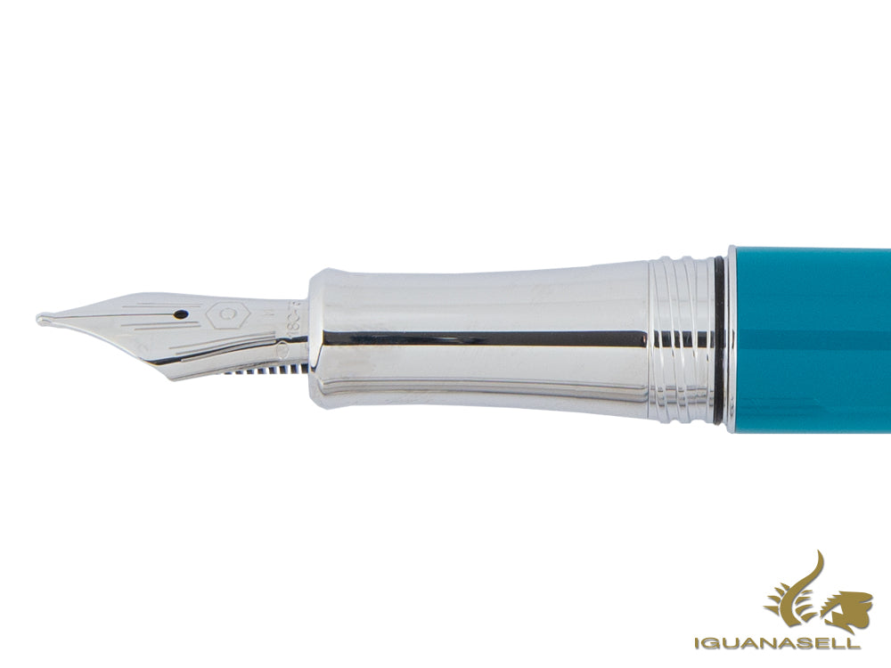 Caran d´Ache Léman Bicolor Turquoise Fountain Pen, Lacquer, 4799.171