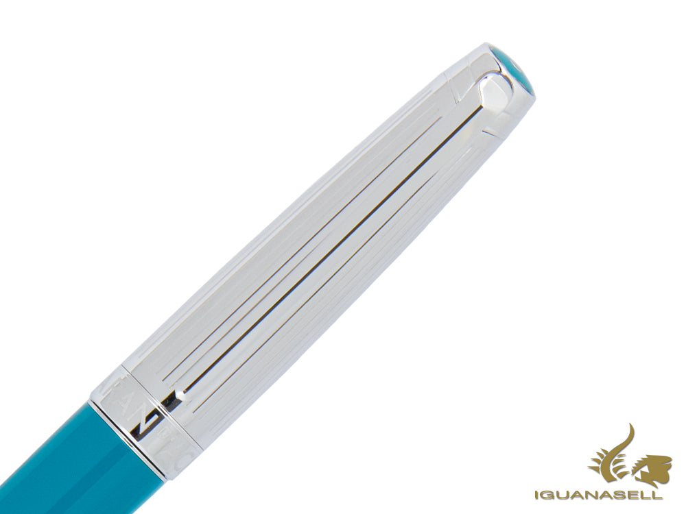 Caran d´Ache Léman Bicolor Turquoise Fountain Pen, Lacquer, 4799.171