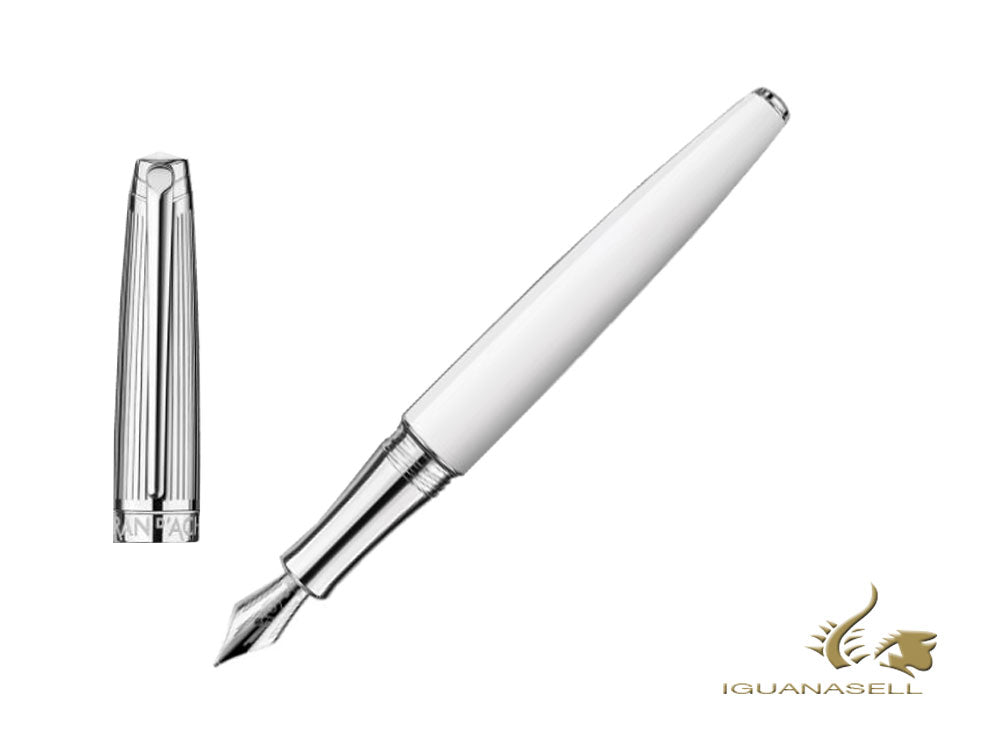 Caran d´Ache Léman Bicolor White Fountain Pen, Lacquer, C4799.001