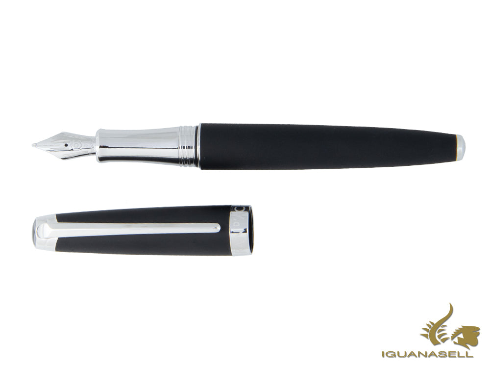 Caran d´Ache Léman Black Matt Fountain Pen, Matt Lacquer, 4799.496