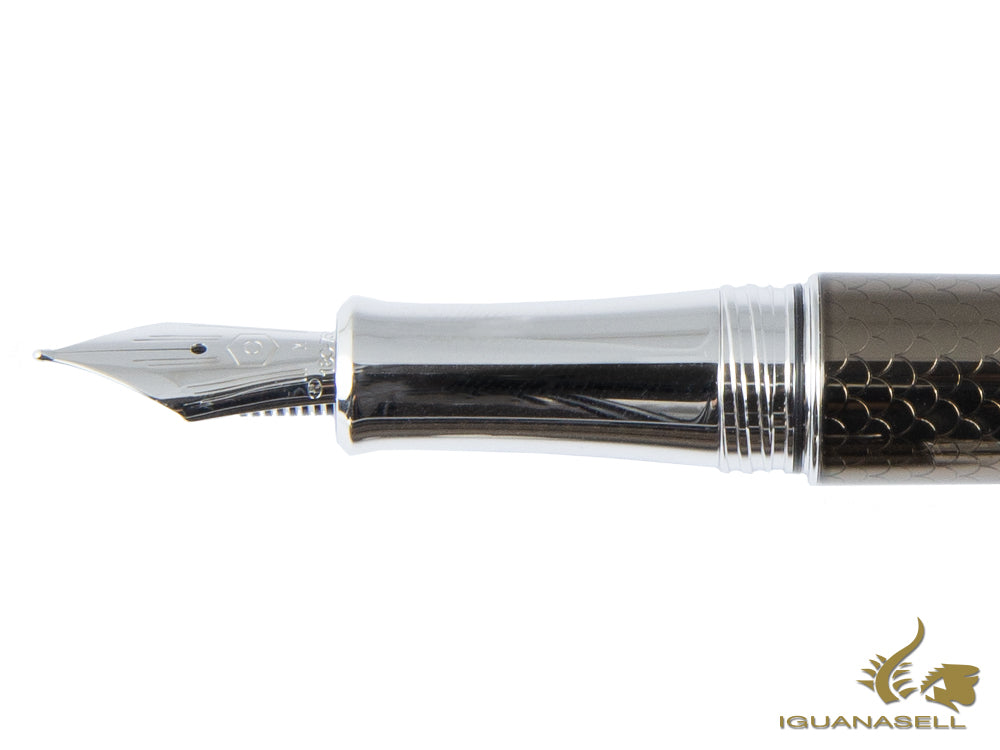 Caran d´Ache Léman Caviar Fountain Pen, Lacquer, Brown, 4799.497