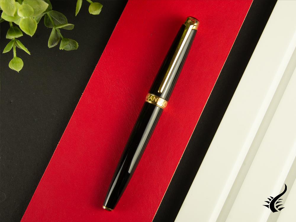 Caran d´Ache Léman Ebony Black Fountain Pen, Lacquer, 4799.282