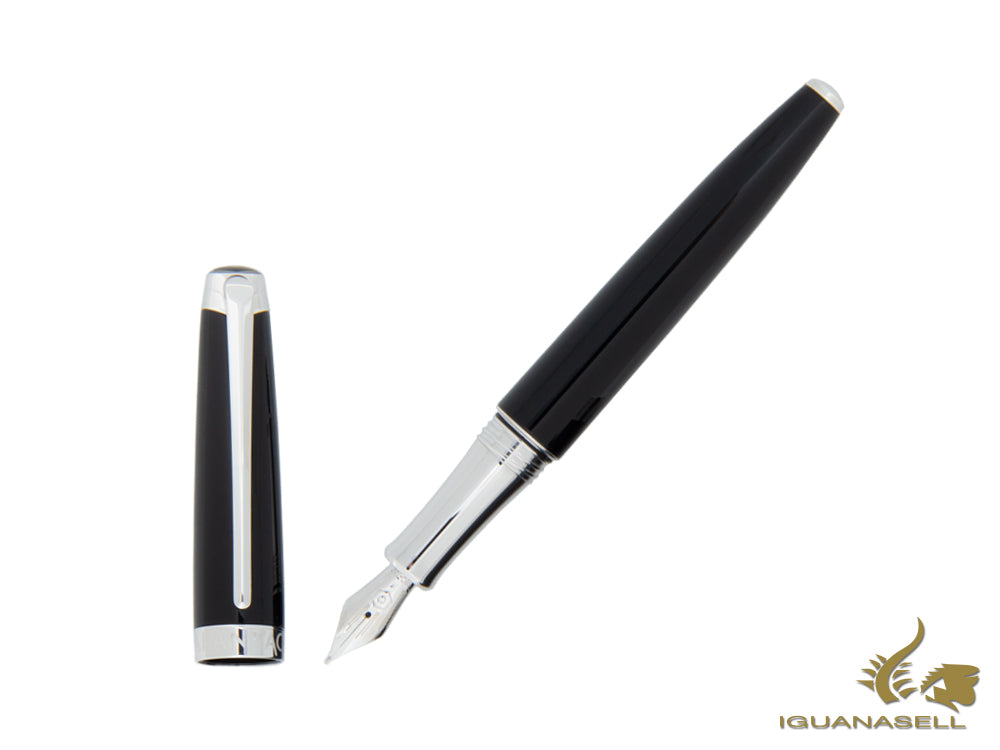 Stylo Plume Caran d´Ache Léman Ebony Black, Laque, 4799.782