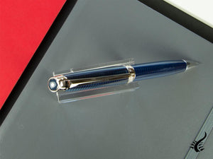 Stylo bille Caran d´Ache Léman Grand Bleu, Lacque, Finitions Rhodiées, 4789.168