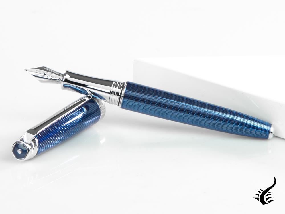 Stylo Plume Caran d'Ache Léman Grand Bleu, Laque Bleu, 4799.168