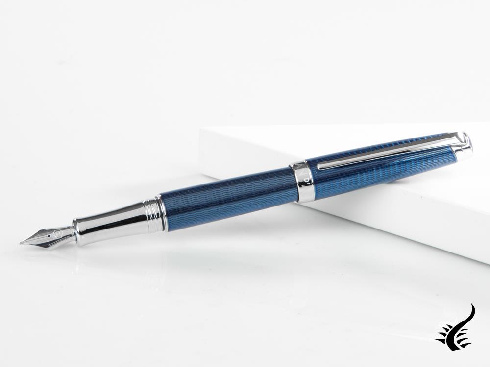 Stylo Plume Caran d'Ache Léman Grand Bleu, Laque Bleu, 4799.168