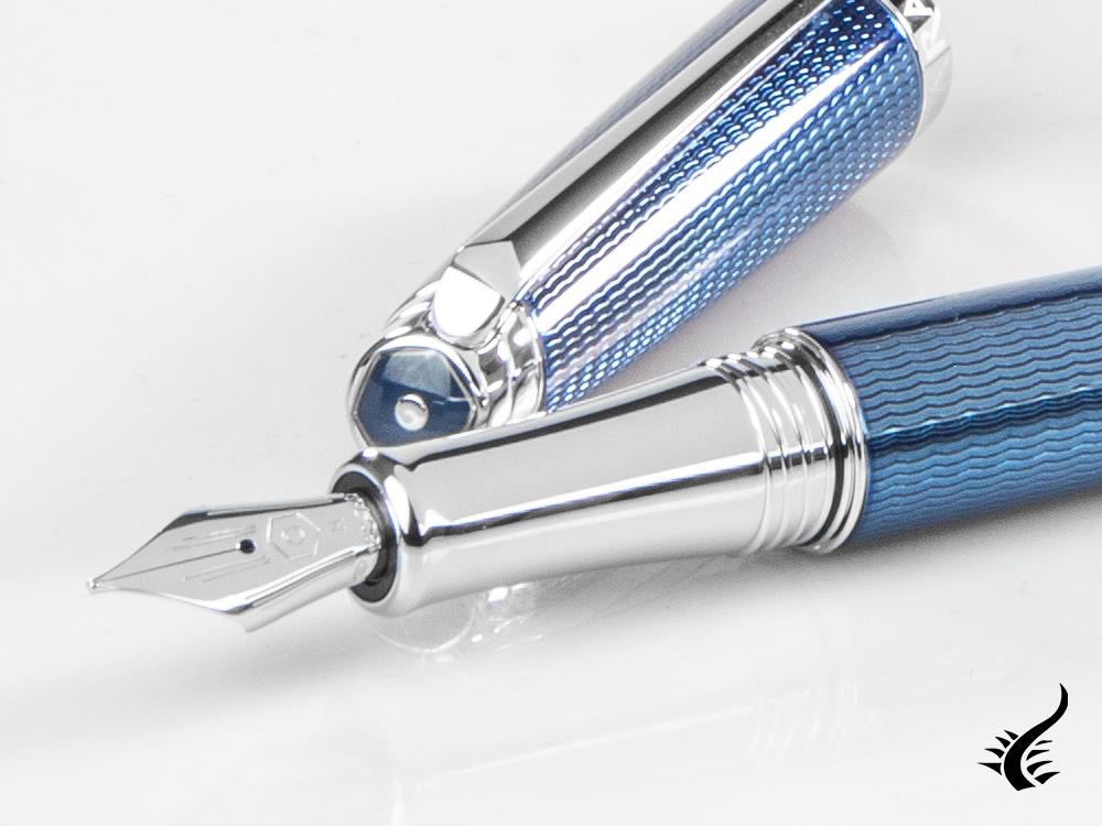 Stylo Plume Caran d'Ache Léman Grand Bleu, Laque Bleu, 4799.168