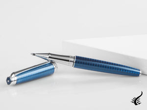 Caran d´Ache Léman Grand Bleu Rollerball pen, Lacquer, Rhodium Trims, 4779.168