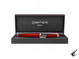 Caran d´Ache Léman Rouge Carmin Fountain Pen, Red, Rhodium, 4799.580