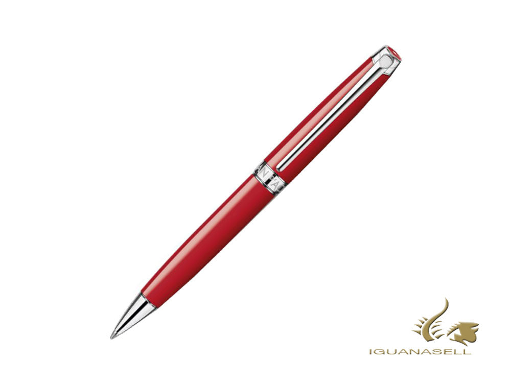 Caran d´Ache Léman Scarlet Red Ballpoint pen, Lacquer, Red, 4789.770