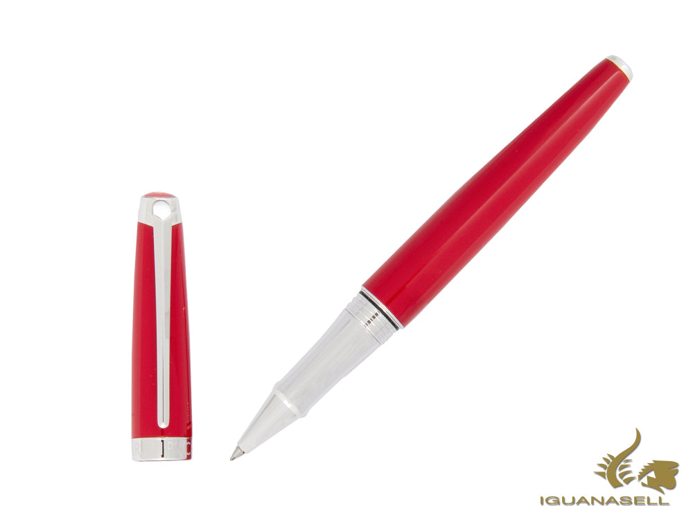 Caran d´Ache Léman Scarlet Red Rollerball pen, Lacquer, Rhodium trims, 4779.770