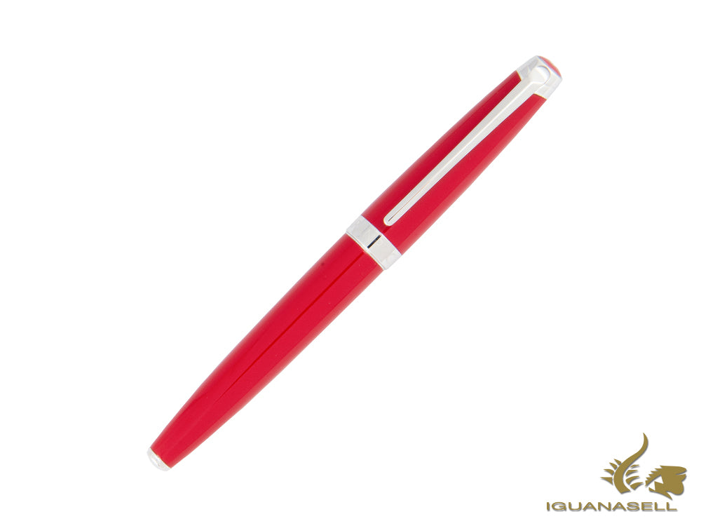 Caran d´Ache Léman Scarlet Red Rollerball pen, Lacquer, Rhodium trims, 4779.770