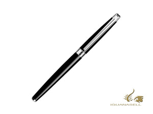 Stylo plume Caran d´Ache Léman Slim Black Ebony, noir, 4791.782