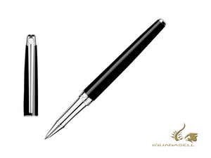 Caran d´Ache Léman Slim Black Ebony Rollerball pen, Lacquer, Black, 4771.782