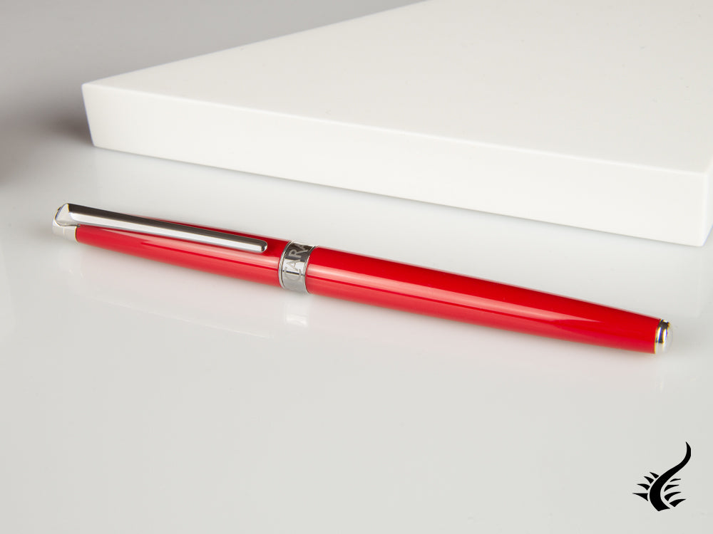 Caran d´Ache Léman Slim Scarlet Red Fountain Pen, Lacquer, 4791.770