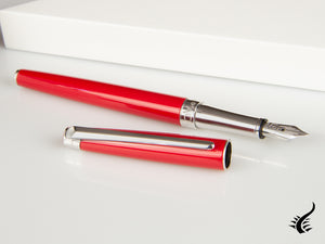 Stylo plume Caran d´Ache Léman Slim Scarlet Red, laque, 4791.770