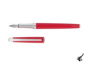 Stylo plume Caran d´Ache Léman Slim Scarlet Red, laque, 4791.770