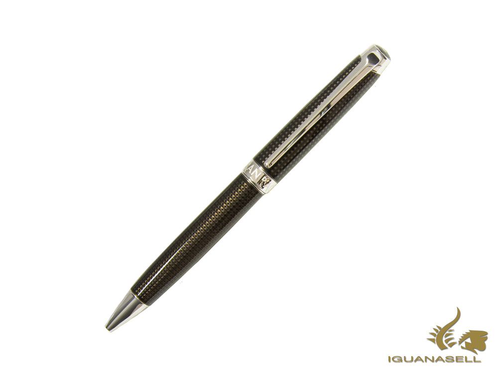 Stylo bille Caran d´Ache Léman de Nuit, Laque Noire, Finitions Rhodiées, 4789.019