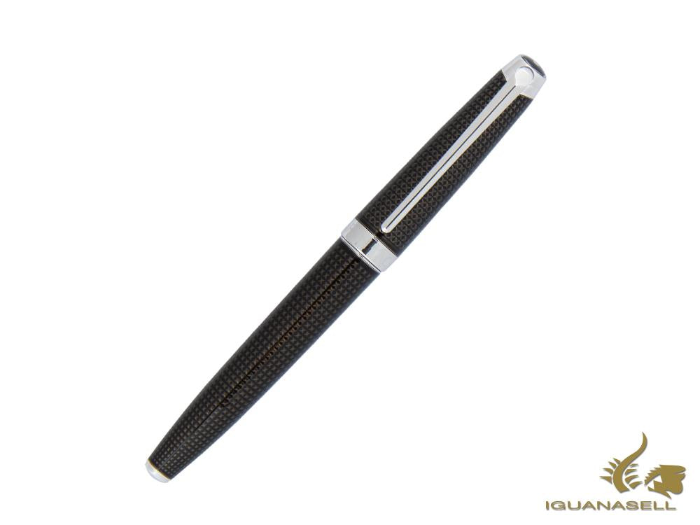 Caran d´Ache Léman de Nuit Fountain Pen, Black Lacquer, Black, 4799.019