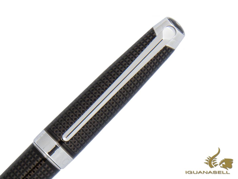 Caran d'Ache Stylo Plume Léman de Nuit, Laque Noire, Noir, 4799.019