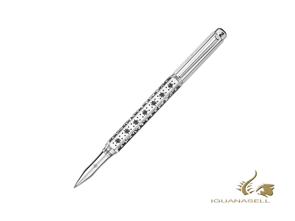 Stylo roller Caran d'Ache Oberalp édition limitée, Argent, 1661.481