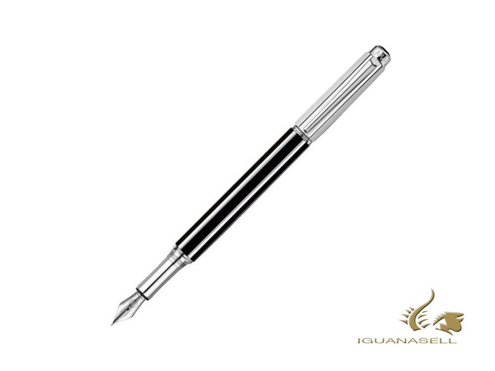 Stylo plume Caran d'Ache Varius China Black, rhodié, C4490.020