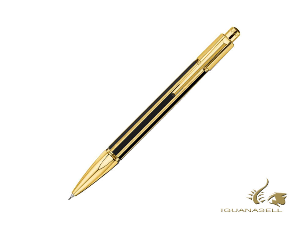 Caran d´Ache Varius China Black Mechanical pencil, lacquer, PVD Gold, C4460.018