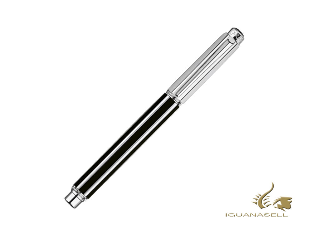 Stylo roller Caran d´Ache Varius China Black, Laque, Rhodium, C4470.020