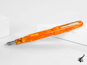 Conklin All American Sunburst Orange Fountain Pen, Resin, CK71412