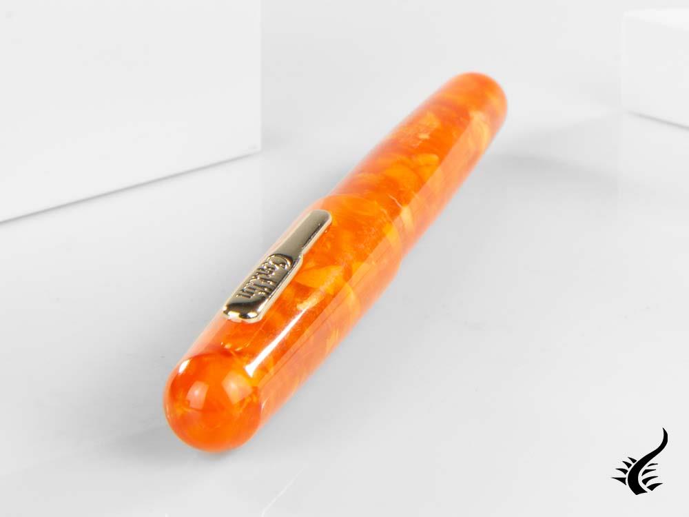 Stylo plume Conklin All American Sunburst Orange, résine, CK71412