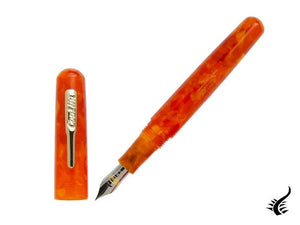 Stylo plume Conklin All American Sunburst Orange, résine, CK71412