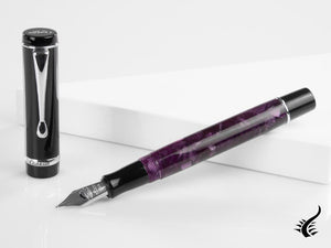 Conklin Duragraph Purple Nights Fountain Pen, Resin, Purple, CK71392