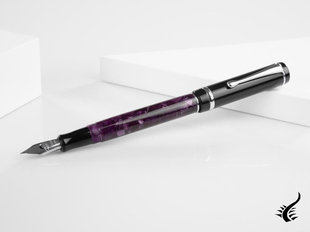 Conklin Duragraph Purple Nights Fountain Pen, Resin, Purple, CK71392