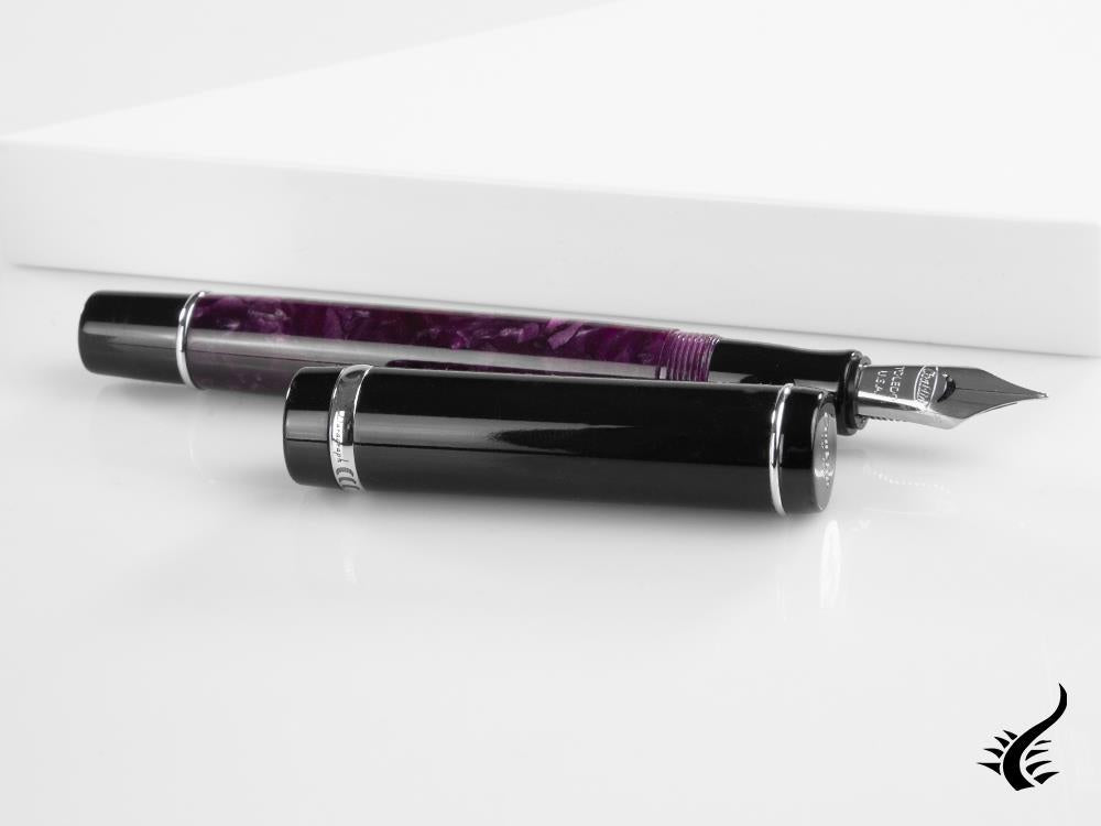 Conklin Duragraph Purple Nights Fountain Pen, Resin, Purple, CK71392