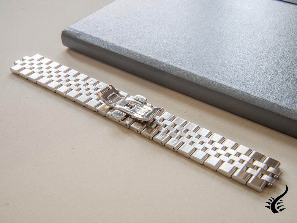 Glycine, Steel bracelet, 22mm, Silver, MB5-22