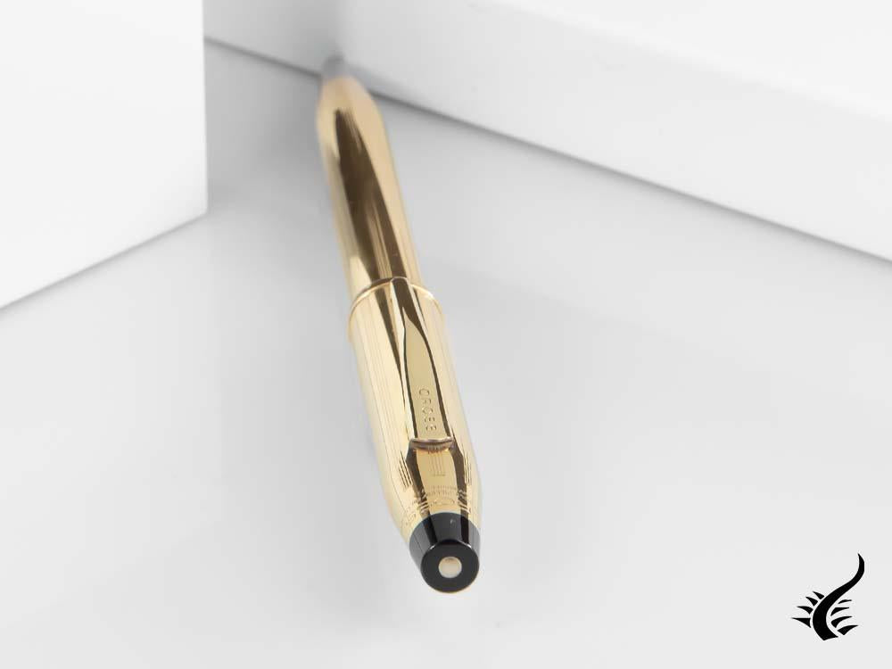 Cross Century II Ballpoint pen, 10K Gold Filled, Gold, Polished, 4502WG