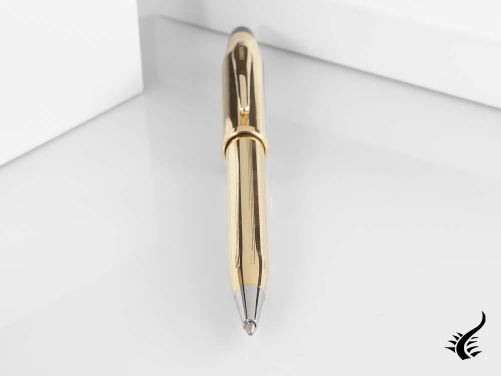 Cross Century II Ballpoint pen, 10K Gold Filled, Gold, Polished, 4502WG