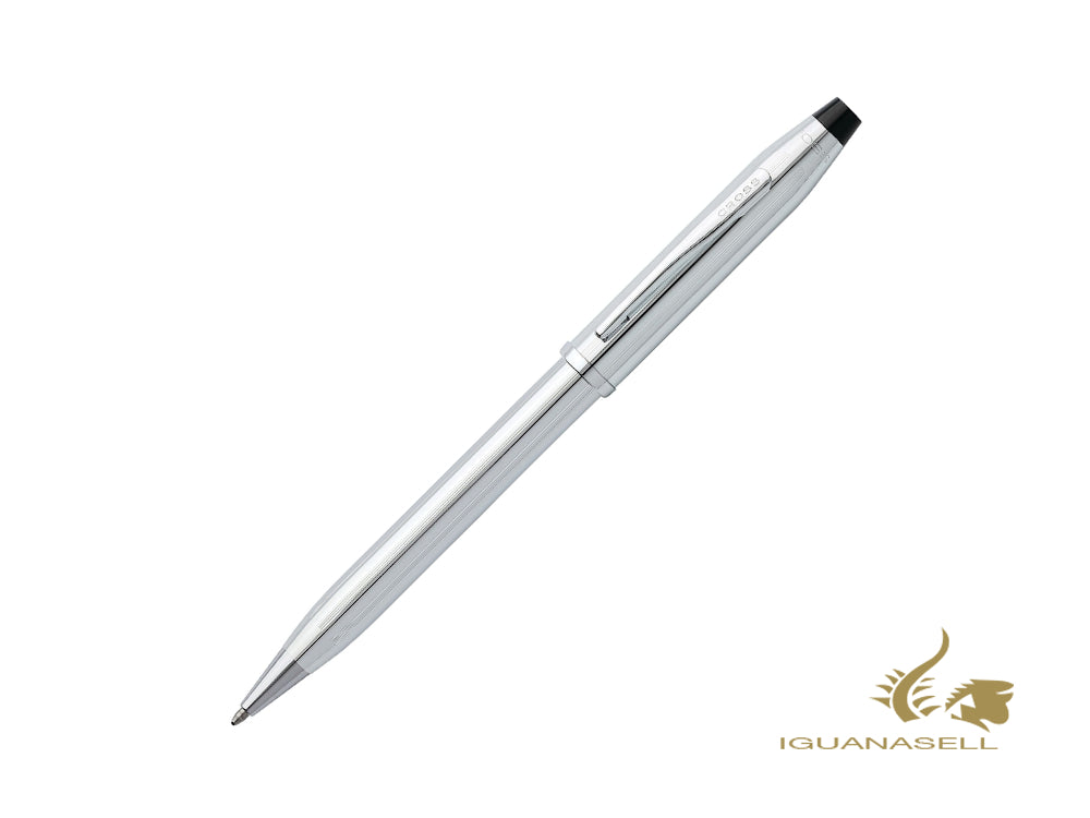 Stylo à bille Cross Century II, Chrome, Argent, Poli, 3502WG