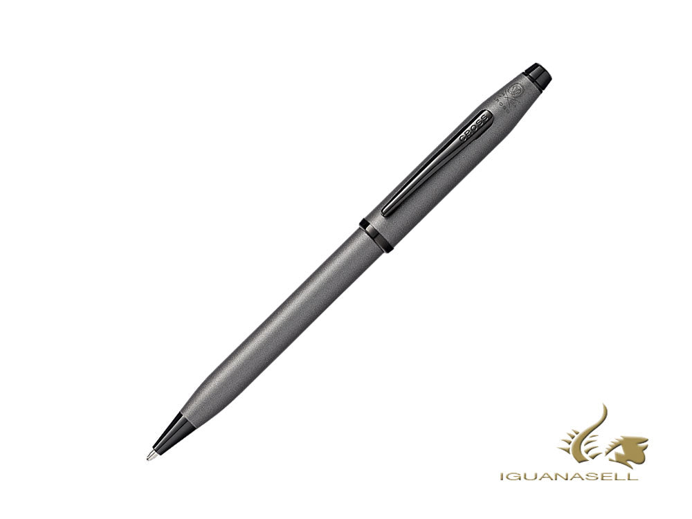 Cross Century II Ballpoint pen, Gun metal, Grey, Mat, PVD, AT0082WG-115