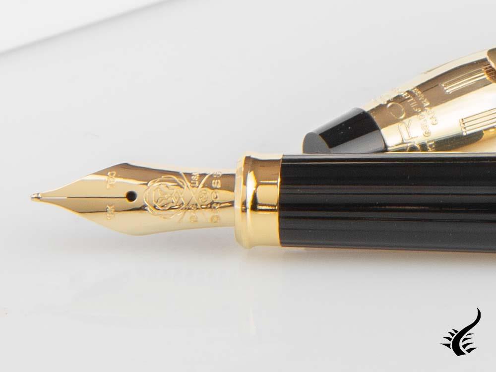 Cross Century II Fountain Pen, 10K Gold Filled, 23K Gold plated