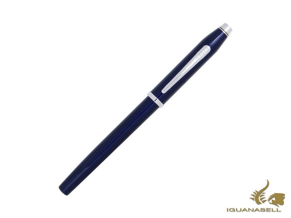 Cross Century II Fountain Pen, Lacquer, Blue, Rhodium trim, AT0086-103