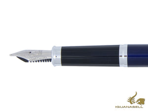 Cross Century II Fountain Pen, Lacquer, Blue, Rhodium trim, AT0086-103