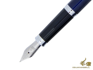 Cross Century II Fountain Pen, Lacquer, Blue, Rhodium trim, AT0086-103