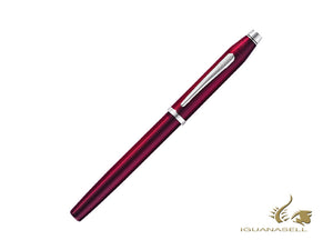 Stylo plume Cross Century II, laque, rouge, attributs rhodiés, AT0086-114