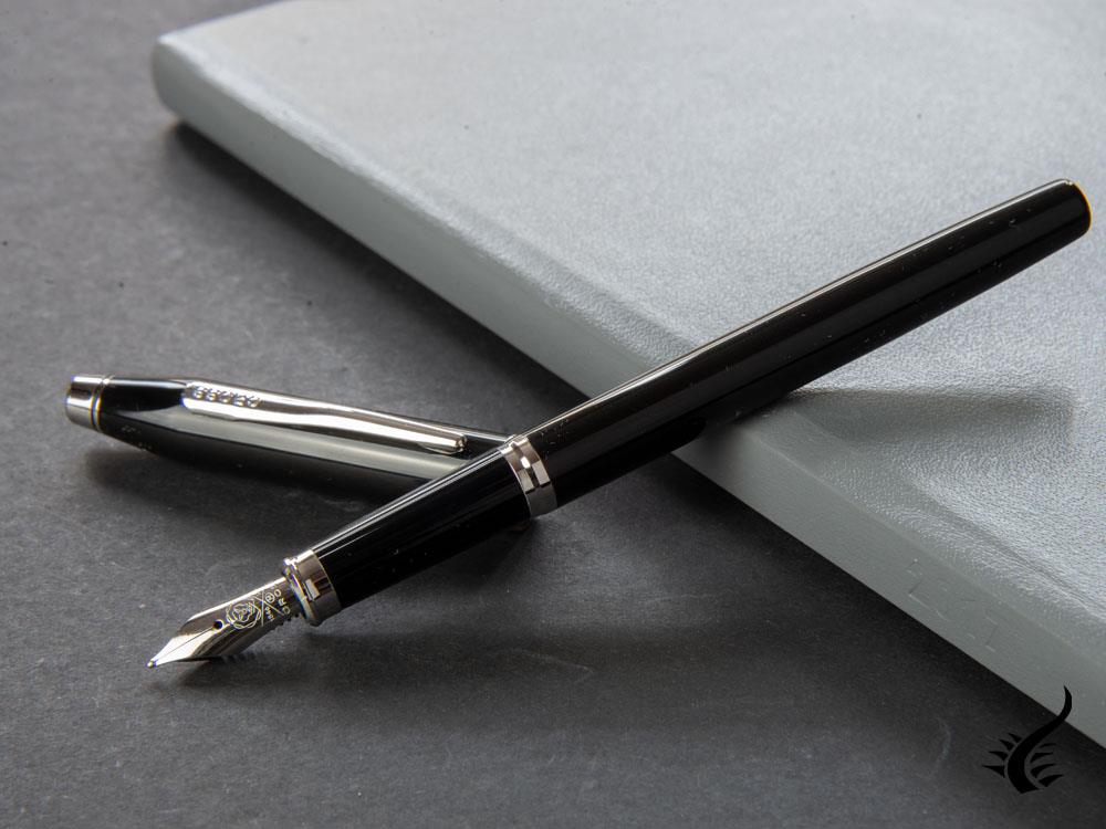 Cross Century II Fountain Pen, Lacquer, Rhodium trim, Polished