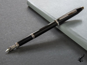 Cross Century II Fountain Pen, Lacquer, Rhodium trim, Polished