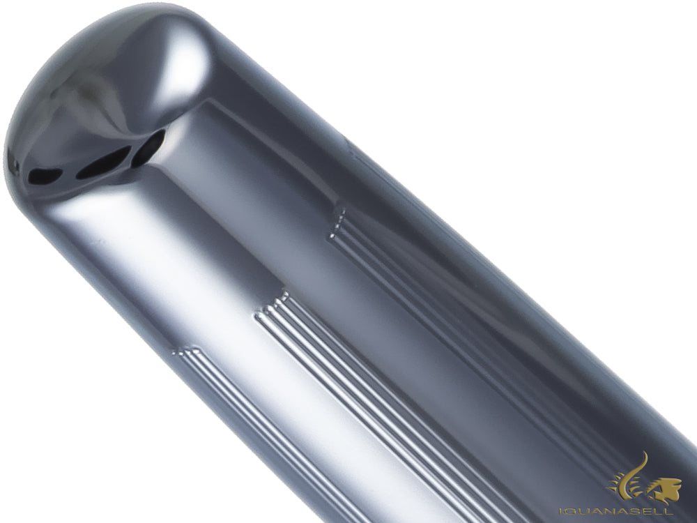 Stylo plume Cross Century II Medalist, chrome brossé, plaqué or 23 carats