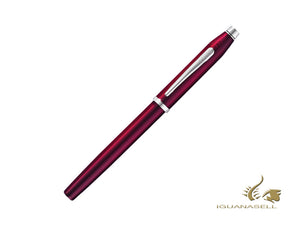 Cross Century II Rollerball Pen, Lacquer, Red, Rhodium trim, AT0085-114